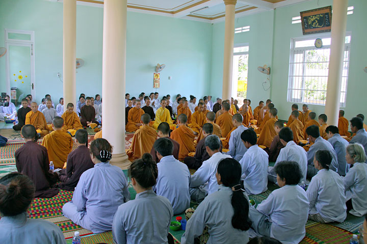 Gia Lai:Tịnh xá Ngọc Túc Khóa tu Thiền lần III