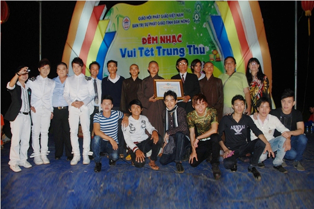 Đăk Nông: Chùa Phước Điền đêm nhạc "Vui tết Trung Thu"