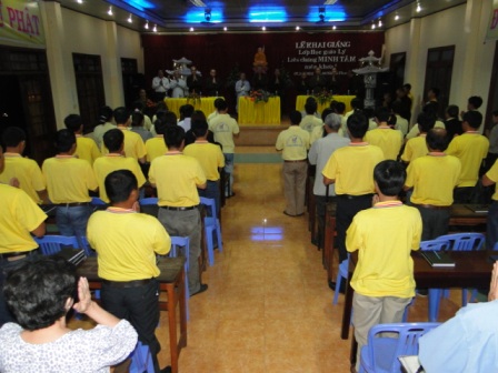 ĐăkLăk: Chùa Khải Đoan Khai Giảng Lớp Giáo Lý Minh Tâm Cho Phật Tử Trung Niên