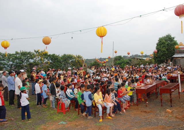 Đăk Nông: Chùa Phước Điền đêm nhạc &quot;Vui tết Trung Thu&quot;