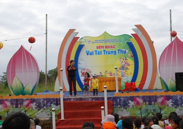 Đăk Nông: Chùa Phước Điền đêm nhạc &quot;Vui tết Trung Thu&quot;