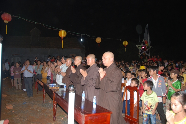 Đăk Nông: Chùa Phước Điền đêm nhạc &quot;Vui tết Trung Thu&quot;