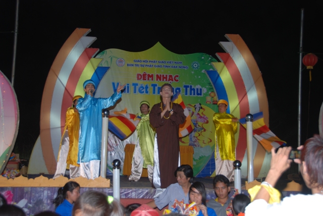 Đăk Nông: Chùa Phước Điền đêm nhạc &quot;Vui tết Trung Thu&quot;