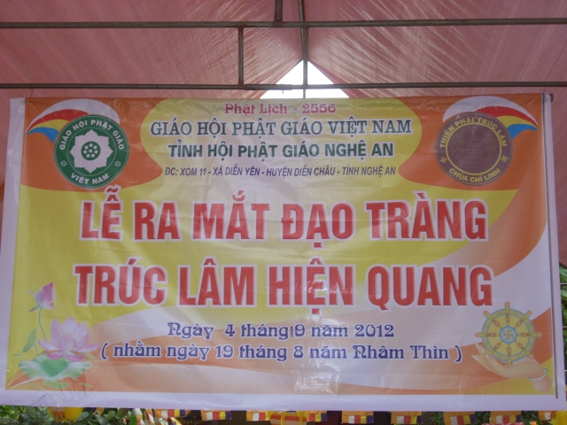 Phật sự huyện Yên Thành, Diễn Châu, tỉnh Nghệ An