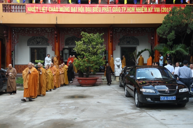 TP.HCM: Họp trù bị Đại hội Đại biểu Phật giáo nhiệm kỳ VIII (2012 – 1017)