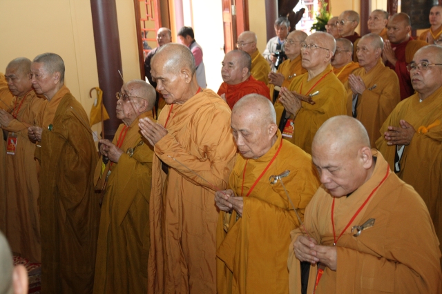 TP.HCM: Họp trù bị Đại hội Đại biểu Phật giáo nhiệm kỳ VIII (2012 – 1017)