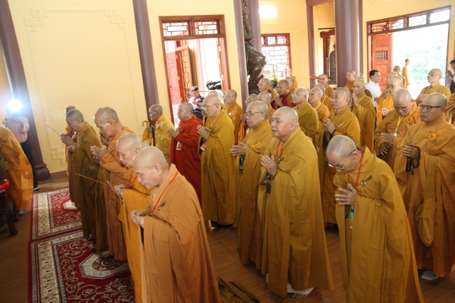 TP.HCM: Họp trù bị Đại hội Đại biểu Phật giáo nhiệm kỳ VIII (2012 – 1017)