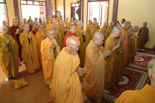 TP.HCM: Họp trù bị Đại hội Đại biểu Phật giáo nhiệm kỳ VIII (2012 – 1017)