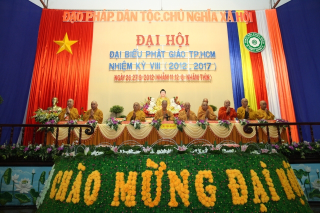 TP.HCM: Họp trù bị Đại hội Đại biểu Phật giáo nhiệm kỳ VIII (2012 – 1017)