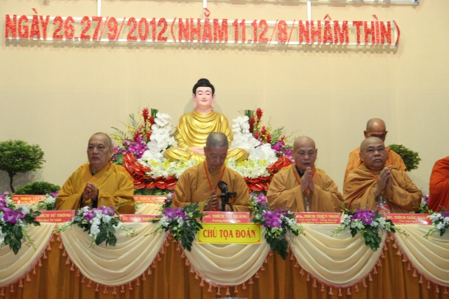 TP.HCM: Họp trù bị Đại hội Đại biểu Phật giáo nhiệm kỳ VIII (2012 – 1017)