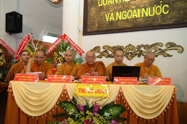 TP.HCM: Họp trù bị Đại hội Đại biểu Phật giáo nhiệm kỳ VIII (2012 – 1017)