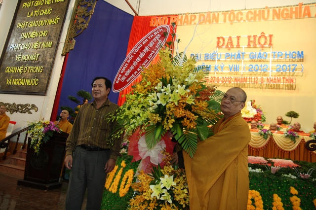 TP.HCM: Họp trù bị Đại hội Đại biểu Phật giáo nhiệm kỳ VIII (2012 – 1017)