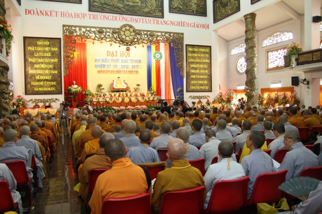 TP.HCM: Họp trù bị Đại hội Đại biểu Phật giáo nhiệm kỳ VIII (2012 – 1017)