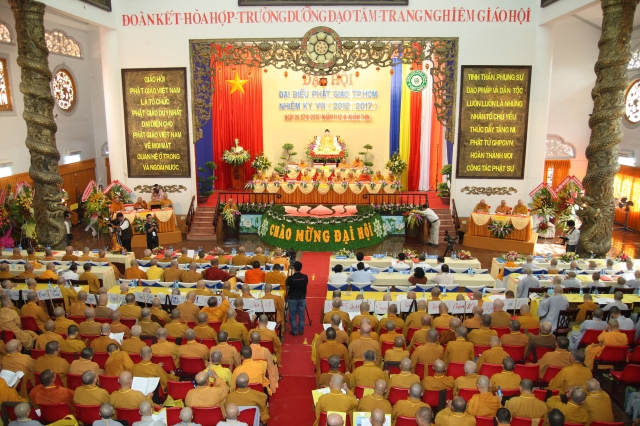 TP.HCM: Họp trù bị Đại hội Đại biểu Phật giáo nhiệm kỳ VIII (2012 – 1017)