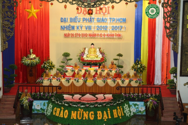 TP.HCM: Họp trù bị Đại hội Đại biểu Phật giáo nhiệm kỳ VIII (2012 – 1017)