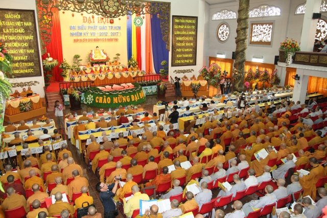TP.HCM: Họp trù bị Đại hội Đại biểu Phật giáo nhiệm kỳ VIII (2012 – 1017)