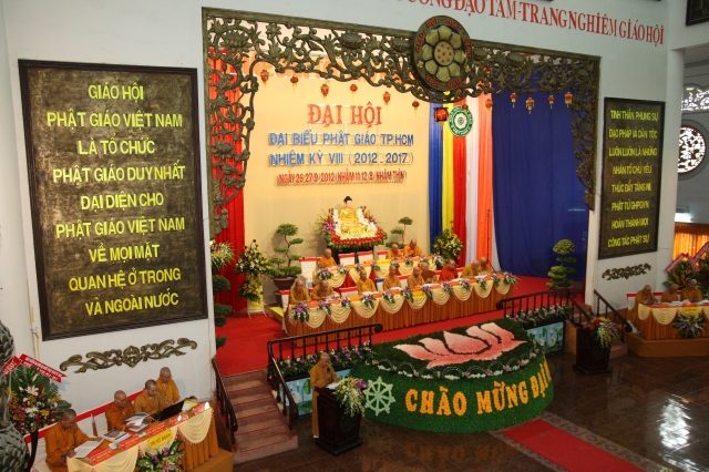 TP.HCM: Họp trù bị Đại hội Đại biểu Phật giáo nhiệm kỳ VIII (2012 – 1017)