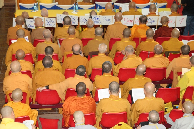 TP.HCM: Họp trù bị Đại hội Đại biểu Phật giáo nhiệm kỳ VIII (2012 – 1017)