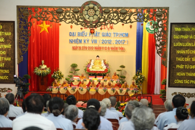 TP.HCM: Họp trù bị Đại hội Đại biểu Phật giáo nhiệm kỳ VIII (2012 – 1017)