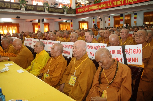 TP.HCM: Họp trù bị Đại hội Đại biểu Phật giáo nhiệm kỳ VIII (2012 – 1017)