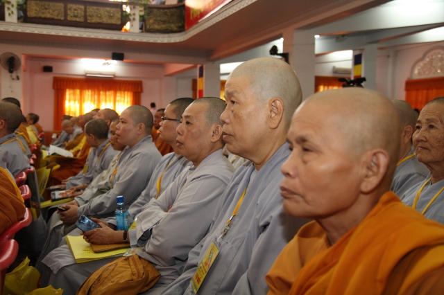 TP.HCM: Họp trù bị Đại hội Đại biểu Phật giáo nhiệm kỳ VIII (2012 – 1017)