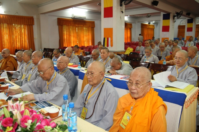 TP.HCM: Họp trù bị Đại hội Đại biểu Phật giáo nhiệm kỳ VIII (2012 – 1017)
