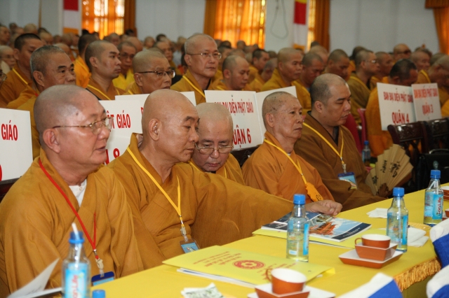 TP.HCM: Họp trù bị Đại hội Đại biểu Phật giáo nhiệm kỳ VIII (2012 – 1017)