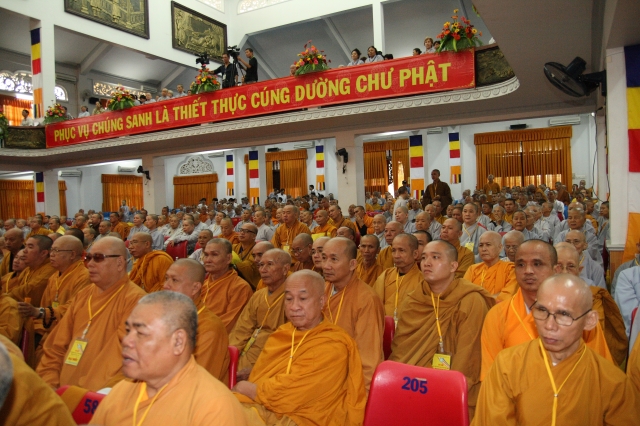 TP.HCM: Họp trù bị Đại hội Đại biểu Phật giáo nhiệm kỳ VIII (2012 – 1017)