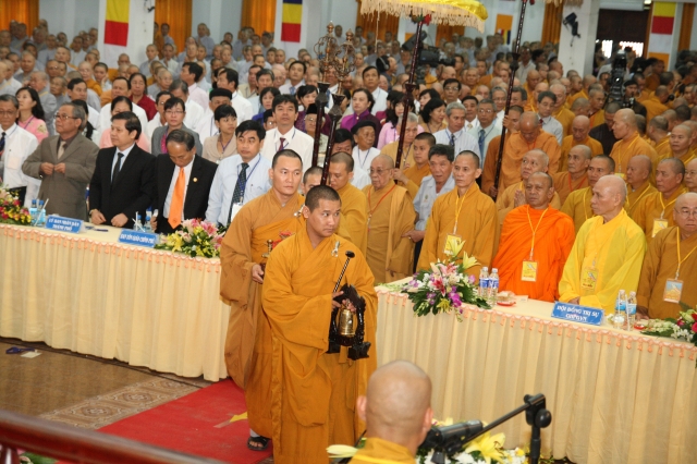 Trực tiếp: Đại hội Đại biểu Phật giáo TP.HCM nhiệm kỳ VIII (2012 - 2017)