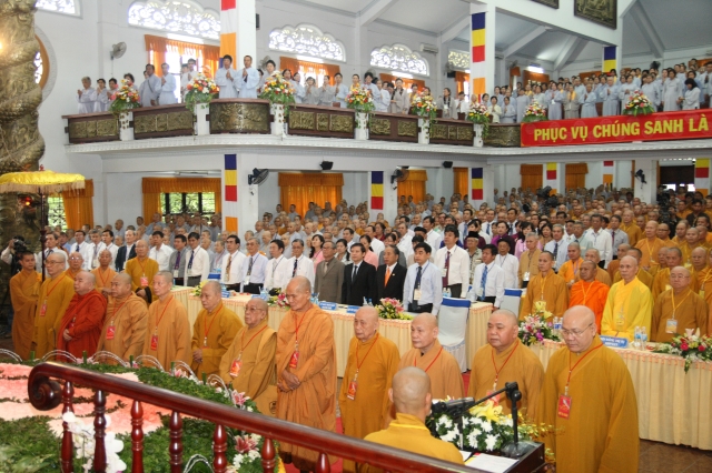 Trực tiếp: Đại hội Đại biểu Phật giáo TP.HCM nhiệm kỳ VIII (2012 - 2017)