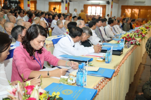 Trực tiếp: Đại hội Đại biểu Phật giáo TP.HCM nhiệm kỳ VIII (2012 - 2017)