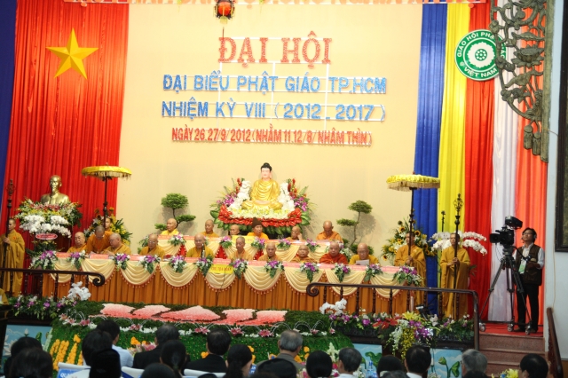Trực tiếp: Đại hội Đại biểu Phật giáo TP.HCM nhiệm kỳ VIII (2012 - 2017)