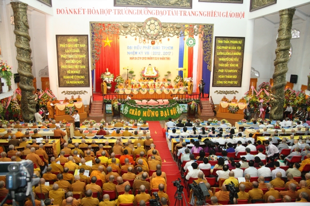 Trực tiếp: Đại hội Đại biểu Phật giáo TP.HCM nhiệm kỳ VIII (2012 - 2017)