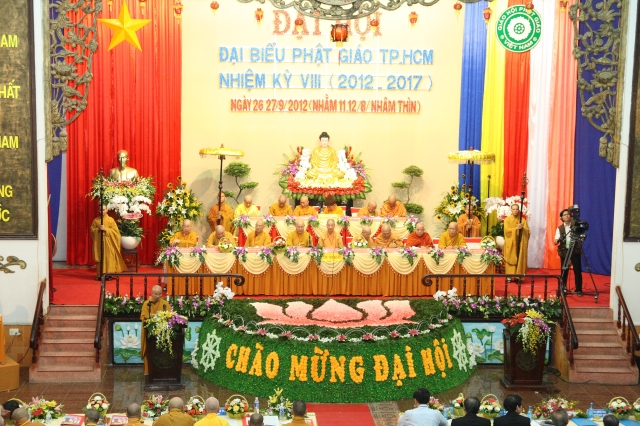 Trực tiếp: Đại hội Đại biểu Phật giáo TP.HCM nhiệm kỳ VIII (2012 - 2017)