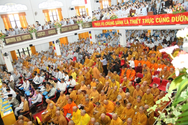 Trực tiếp: Đại hội Đại biểu Phật giáo TP.HCM nhiệm kỳ VIII (2012 - 2017)