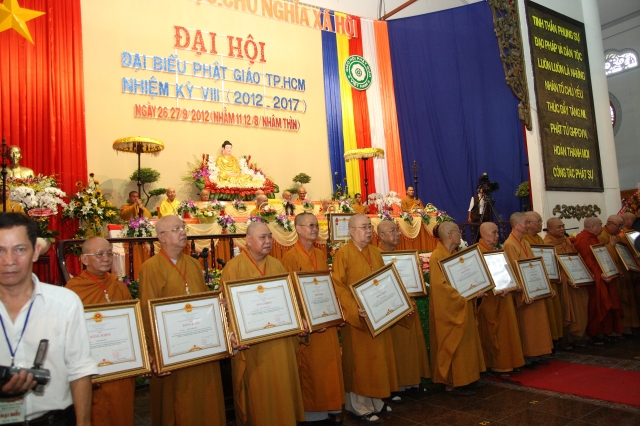Trực tiếp: Đại hội Đại biểu Phật giáo TP.HCM nhiệm kỳ VIII (2012 - 2017)