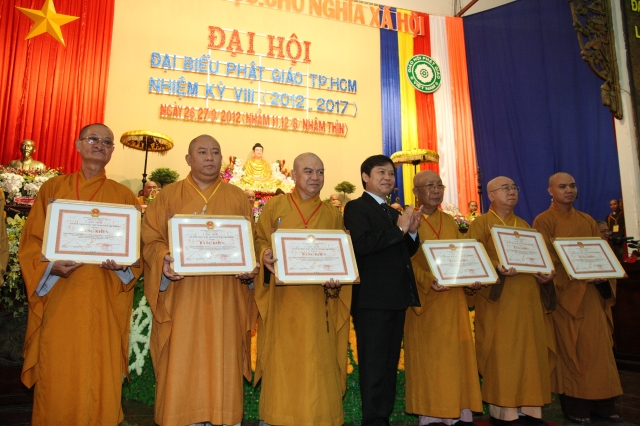 Trực tiếp: Đại hội Đại biểu Phật giáo TP.HCM nhiệm kỳ VIII (2012 - 2017)