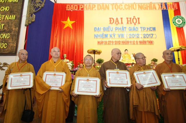 Trực tiếp: Đại hội Đại biểu Phật giáo TP.HCM nhiệm kỳ VIII (2012 - 2017)