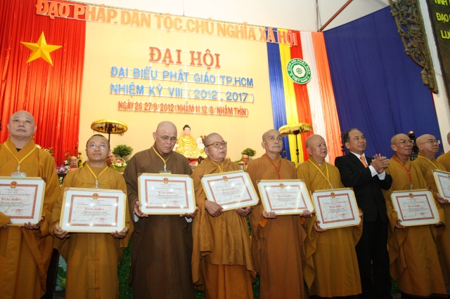 Trực tiếp: Đại hội Đại biểu Phật giáo TP.HCM nhiệm kỳ VIII (2012 - 2017)