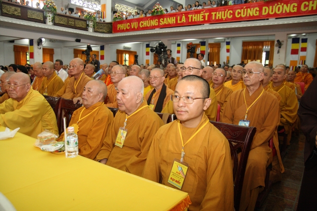 Trực tiếp: Đại hội Đại biểu Phật giáo TP.HCM nhiệm kỳ VIII (2012 - 2017)