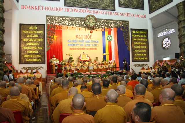 Trực tiếp: Đại hội Đại biểu Phật giáo TP.HCM nhiệm kỳ VIII (2012 - 2017)