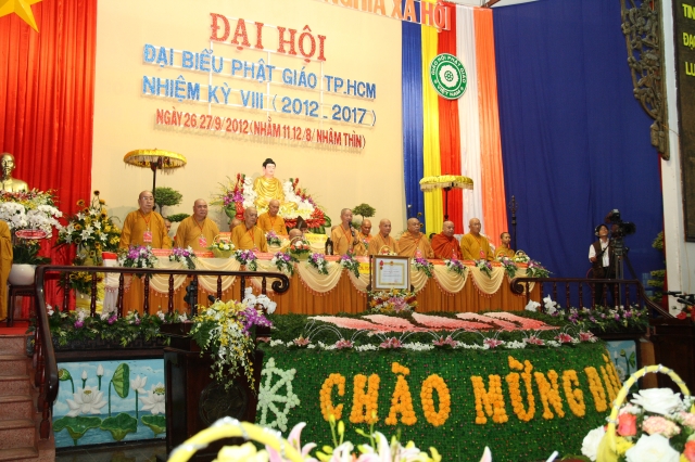 Trực tiếp: Đại hội Đại biểu Phật giáo TP.HCM nhiệm kỳ VIII (2012 - 2017)