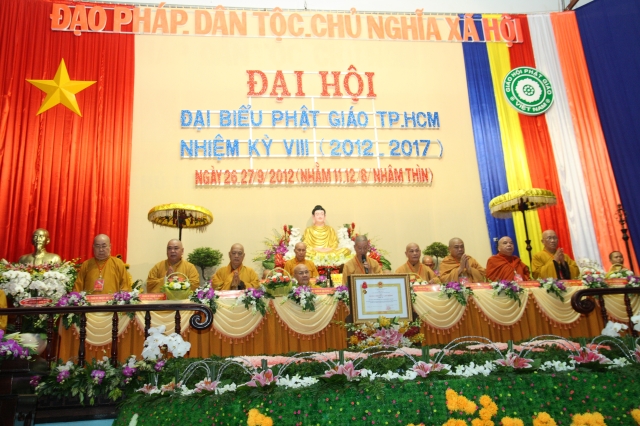 Trực tiếp: Đại hội Đại biểu Phật giáo TP.HCM nhiệm kỳ VIII (2012 - 2017)