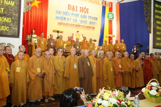 Trực tiếp: Đại hội Đại biểu Phật giáo TP.HCM nhiệm kỳ VIII (2012 - 2017)