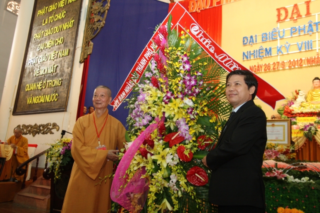 Trực tiếp: Đại hội Đại biểu Phật giáo TP.HCM nhiệm kỳ VIII (2012 - 2017)