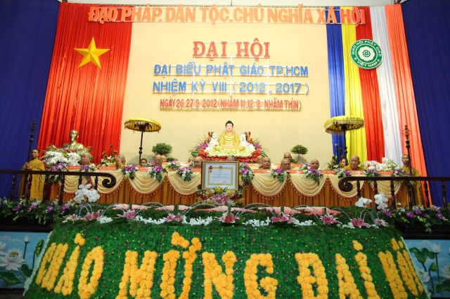 Trực tiếp: Đại hội Đại biểu Phật giáo TP.HCM nhiệm kỳ VIII (2012 - 2017)