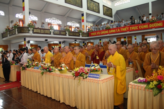 Trực tiếp: Đại hội Đại biểu Phật giáo TP.HCM nhiệm kỳ VIII (2012 - 2017)