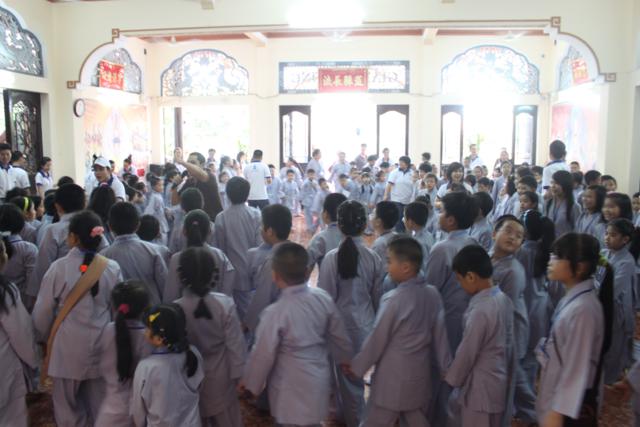 TP. HCM: Quan Âm Tu Viện tổ chức khóa tu Gieo Hạt Từ Tâm kỳ 8: Hoa Điểm 10