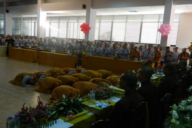 TP. HCM: Trường Trung Cao Phật Học tổ chức chương trình Cảm Niệm Ân Sư