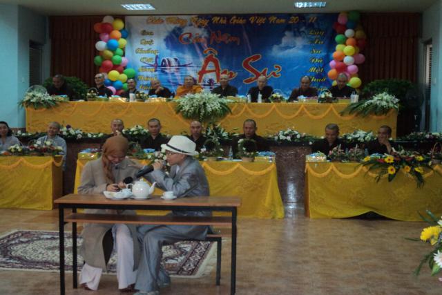 TP. HCM: Trường Trung Cao Phật Học tổ chức chương trình Cảm Niệm Ân Sư